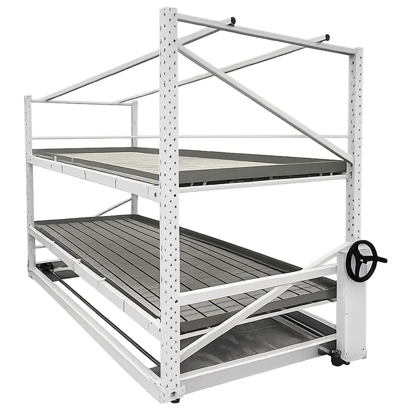 Mesa de Cultivo Automatizada Hydro-Shift con Control Multieje